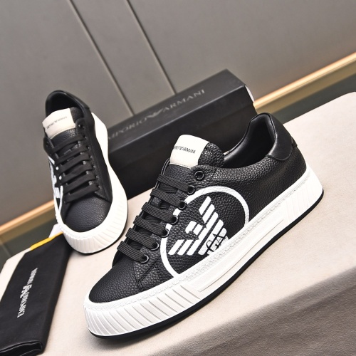 Replica Armani Casual Shoes For Men #1221744 $76.00 USD for Wholesale