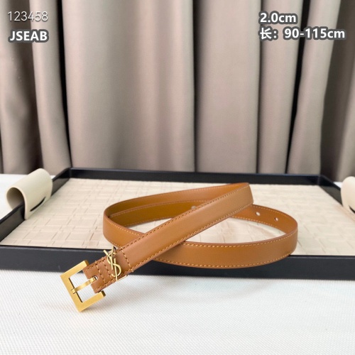 Replica Yves Saint Laurent AAA Quality Belts For Women #1222075 $48.00 USD for Wholesale