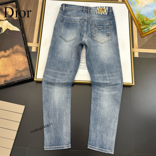 Replica Christian Dior Jeans For Men #1222462 $48.00 USD for Wholesale