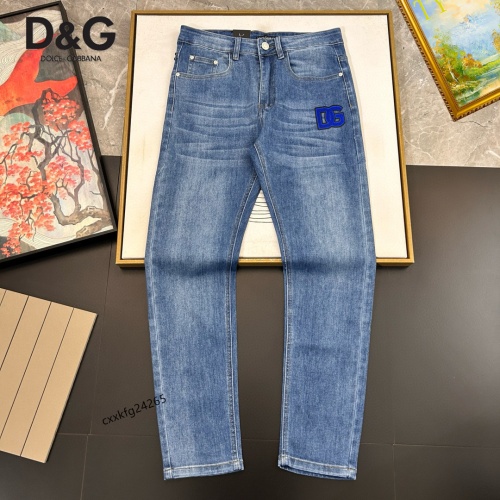 Replica Dolce & Gabbana D&G Jeans For Men #1222488 $48.00 USD for Wholesale