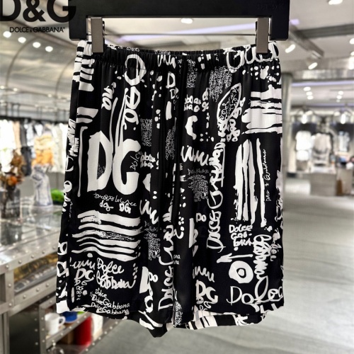 Replica Dolce & Gabbana D&G Tracksuits Short Sleeved For Men #1222580 $72.00 USD for Wholesale