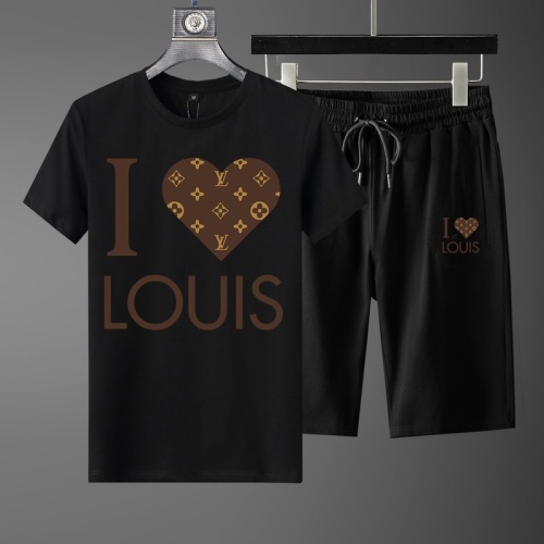 Cheap Louis Vuitton LV Tracksuits Short Sleeved For Men #1222882, $$52.00 USD On Louis Vuitton LV Tracksuits