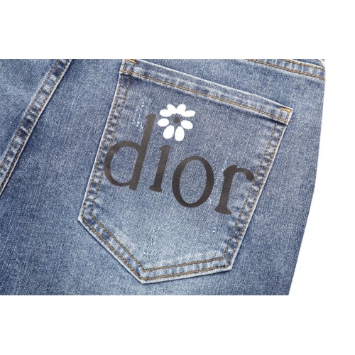 Replica Christian Dior Jeans For Men #1223301 $64.00 USD for Wholesale