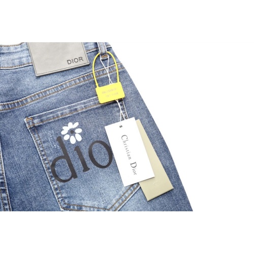 Replica Christian Dior Jeans For Men #1223301 $64.00 USD for Wholesale