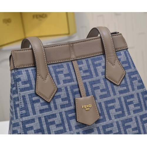 Replica Fendi AAA Quality Shoulder Bags For Women #1223458 $98.00 USD for Wholesale