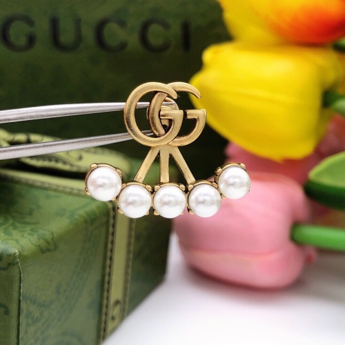 Replica Gucci Earrings For Women #1223516 $29.00 USD for Wholesale