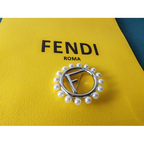 Replica Fendi Brooches For Women #1223822 $29.00 USD for Wholesale