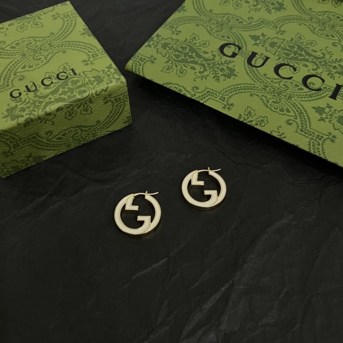 Replica Gucci Earrings For Women #1224212 $38.00 USD for Wholesale