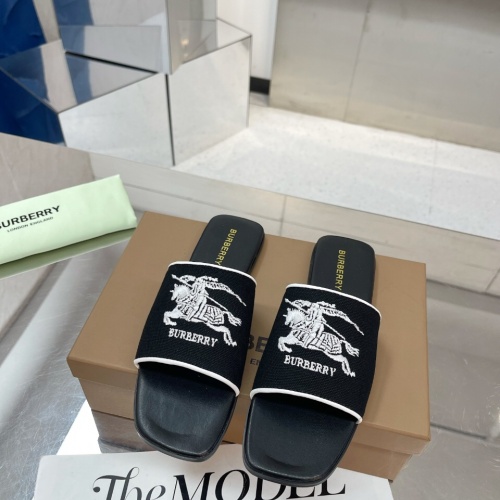 Replica Burberry Slippers For Women #1224577 $85.00 USD for Wholesale