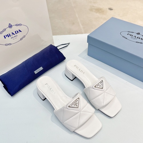 Replica Prada Slippers For Women #1224657 $88.00 USD for Wholesale