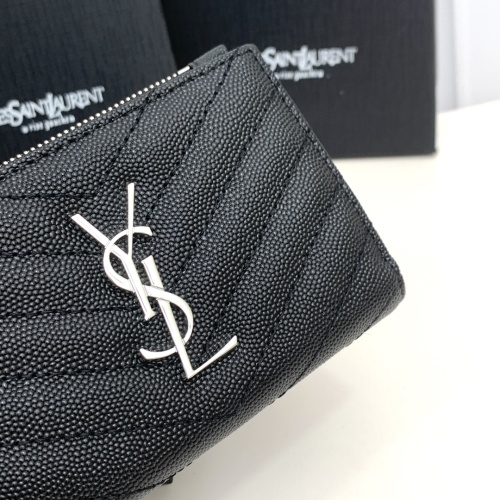 Replica Yves Saint Laurent YSL Wallets #1224760 $42.00 USD for Wholesale