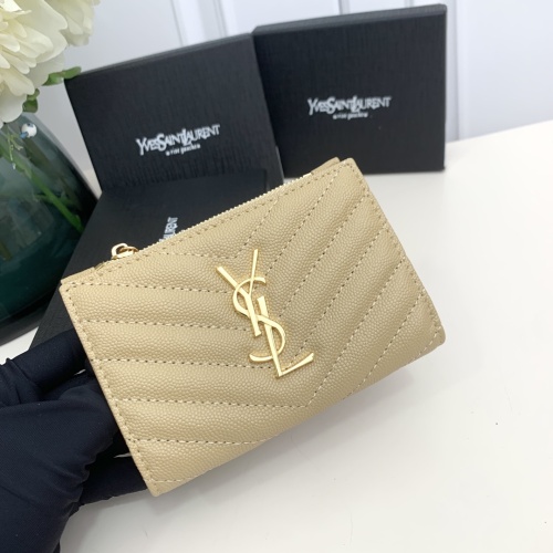 Replica Yves Saint Laurent YSL Wallets #1224765 $42.00 USD for Wholesale