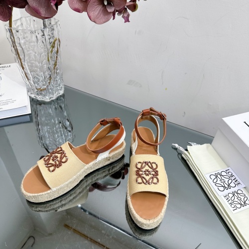 Replica LOEWE Sandal For Women #1224805 $108.00 USD for Wholesale