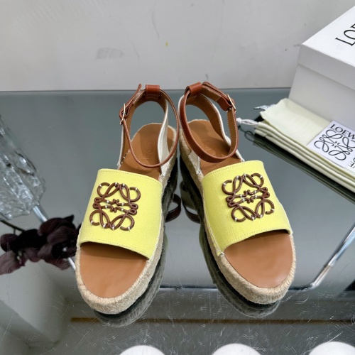 Replica LOEWE Sandal For Women #1224808 $108.00 USD for Wholesale