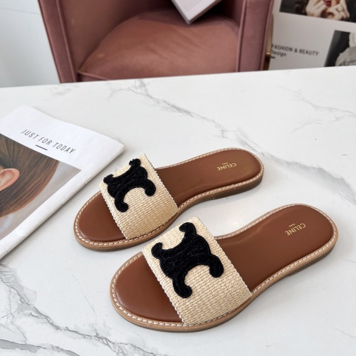 Cheap Celine Slippers For Women #1225067, $$68.00 USD On Celine Slippers