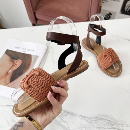 Replica Celine Sandal For Women #1225104 $98.00 USD for Wholesale