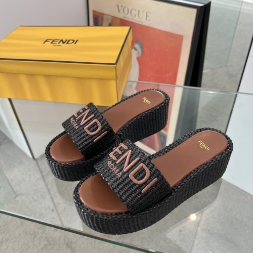 Cheap Fendi Slippers For Women #1225503, $$88.00 USD On Fendi Slippers