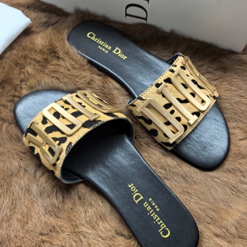 Replica Christian Dior Slippers For Women #1225538 $68.00 USD for Wholesale