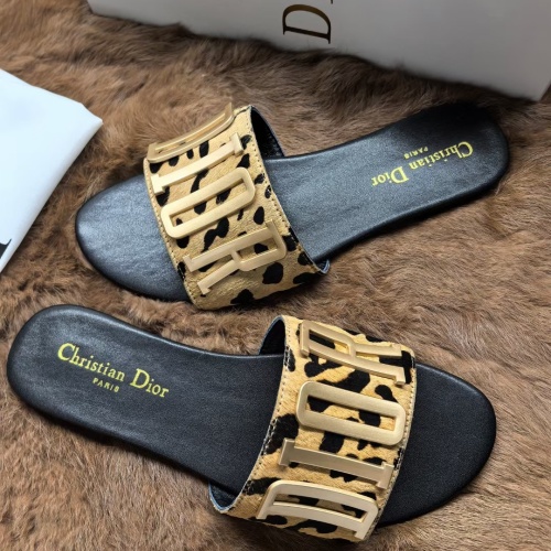 Replica Christian Dior Slippers For Women #1225538 $68.00 USD for Wholesale