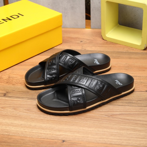 Cheap Fendi Slippers For Men #1225627, $$56.00 USD On Fendi Slippers