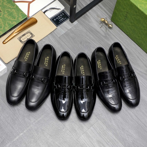 Replica Gucci Oxfords Shoes For Men #1226192 $98.00 USD for Wholesale