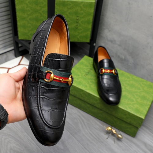 Replica Gucci Oxfords Shoes For Men #1226196 $98.00 USD for Wholesale