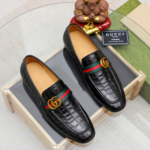 Replica Gucci Oxfords Shoes For Men #1226203 $80.00 USD for Wholesale