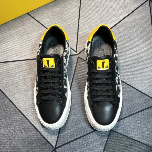 Replica Fendi Casual Shoes For Men #1226219 $72.00 USD for Wholesale