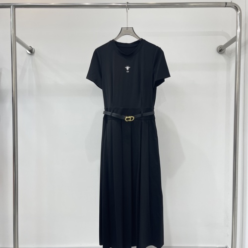 Cheap Christian Dior Dresses Short Sleeved For Women #1226258, $$140.00 USD On Christian Dior Dresses