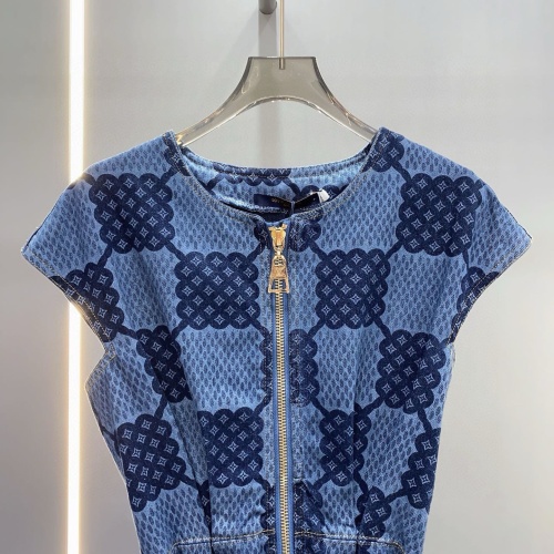 Replica Louis Vuitton LV Dresses Sleeveless For Women #1226459 $100.00 USD for Wholesale