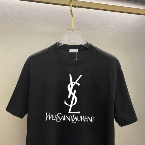 Replica Yves Saint Laurent YSL T-shirts Short Sleeved For Unisex #1226836 $25.00 USD for Wholesale