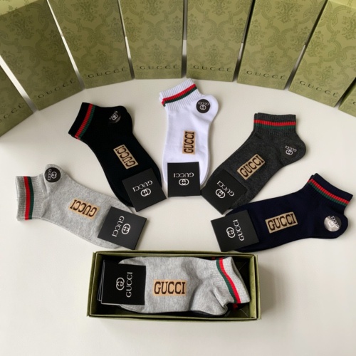 Replica Gucci Socks #1227560 $27.00 USD for Wholesale