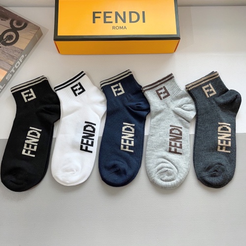 Cheap Fendi Socks #1227733, $$27.00 USD On Fendi Socks