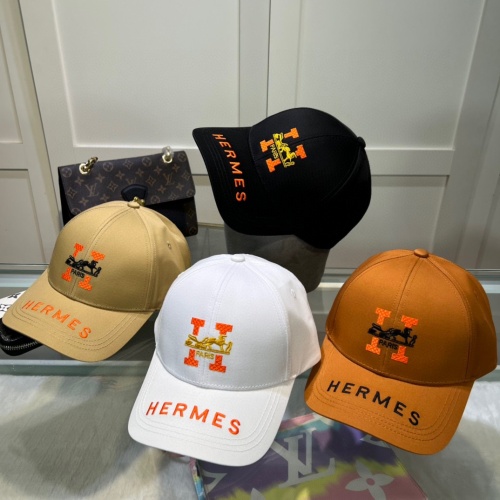 Replica Hermes Caps #1227940 $25.00 USD for Wholesale