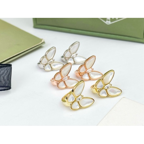 Replica Van Cleef & Arpels Earrings For Women #1228330 $34.00 USD for Wholesale