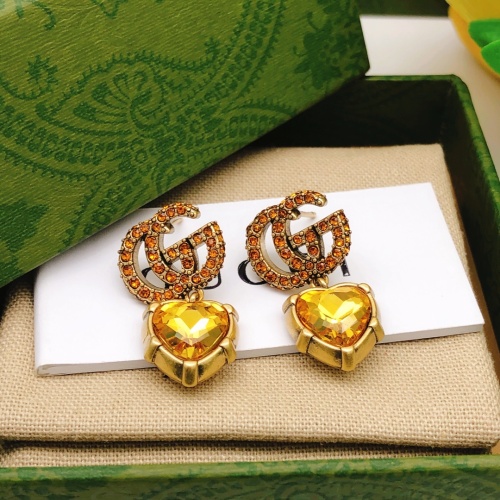 Replica Gucci Earrings For Women #1228472 $29.00 USD for Wholesale