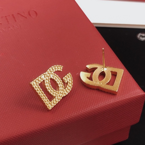 Replica Dolce & Gabbana D&G Earrings For Women #1228540 $27.00 USD for Wholesale