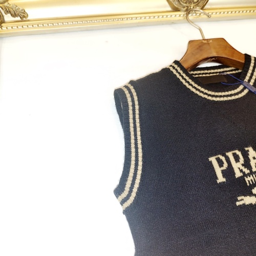 Replica Prada Sweater Sleeveless For Women #1228546 $52.00 USD for Wholesale