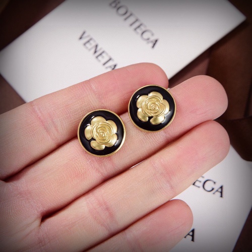 Replica Bottega Veneta Earrings For Women #1229385 $25.00 USD for Wholesale