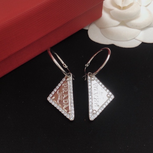 Replica Prada Earrings For Women #1229624 $32.00 USD for Wholesale