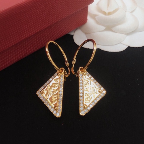 Replica Prada Earrings For Women #1229625 $32.00 USD for Wholesale