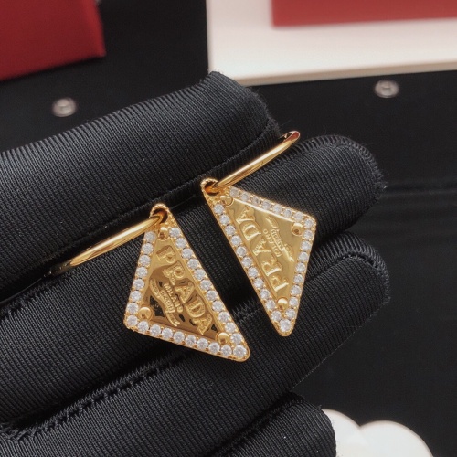 Replica Prada Earrings For Women #1229625 $32.00 USD for Wholesale