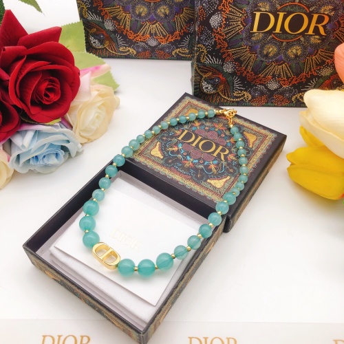 Replica Christian Dior Necklaces For Women #1229709 $32.00 USD for Wholesale