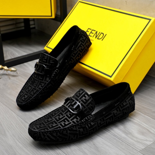 Cheap Fendi Leather Shoes For Men #1230297, $$68.00 USD On Fendi Leather Shoes