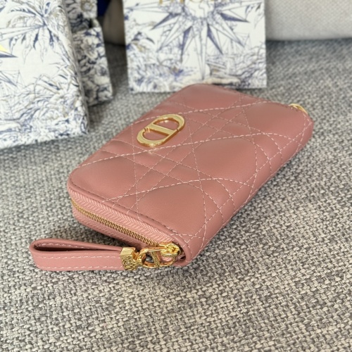 Replica Christian Dior AAA Wallets For Women #1230329 $92.00 USD for Wholesale