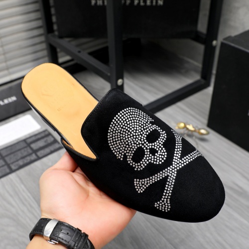 Replica Philipp Plein PP Slippers For Men #1230349 $72.00 USD for Wholesale