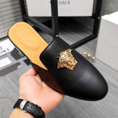 Replica Versace Slippers For Men #1230355 $72.00 USD for Wholesale