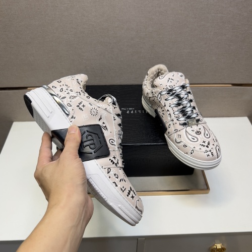 Replica Philipp Plein PP Casual Shoes For Men #1230414 $98.00 USD for Wholesale