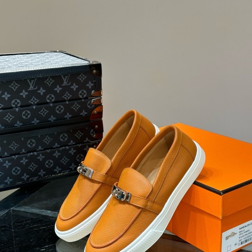 Replica Hermes Casual Shoes For Men #1230647 $72.00 USD for Wholesale