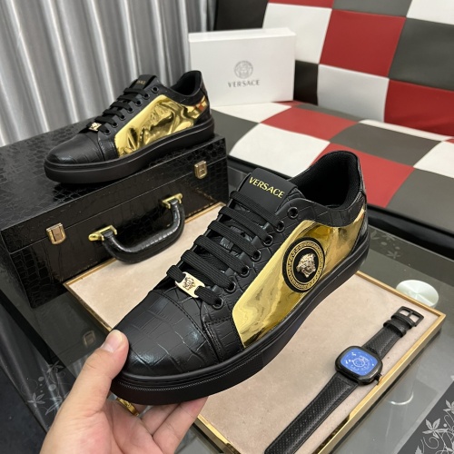 Cheap Versace Casual Shoes For Men #1230786, $$72.00 USD On Versace Casual Shoes